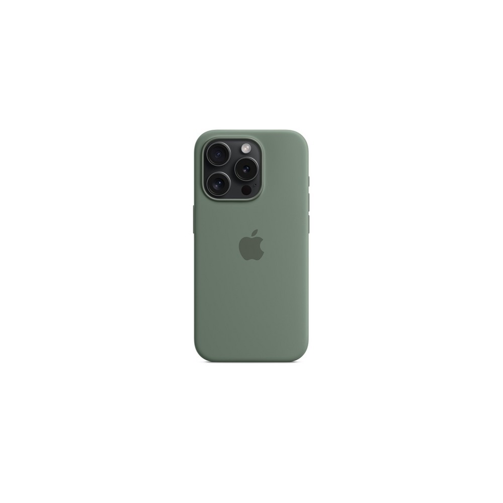 APPLE IPHONE 15 PRO SILICONE CASE WITH MAGSAFE - CYPRESS