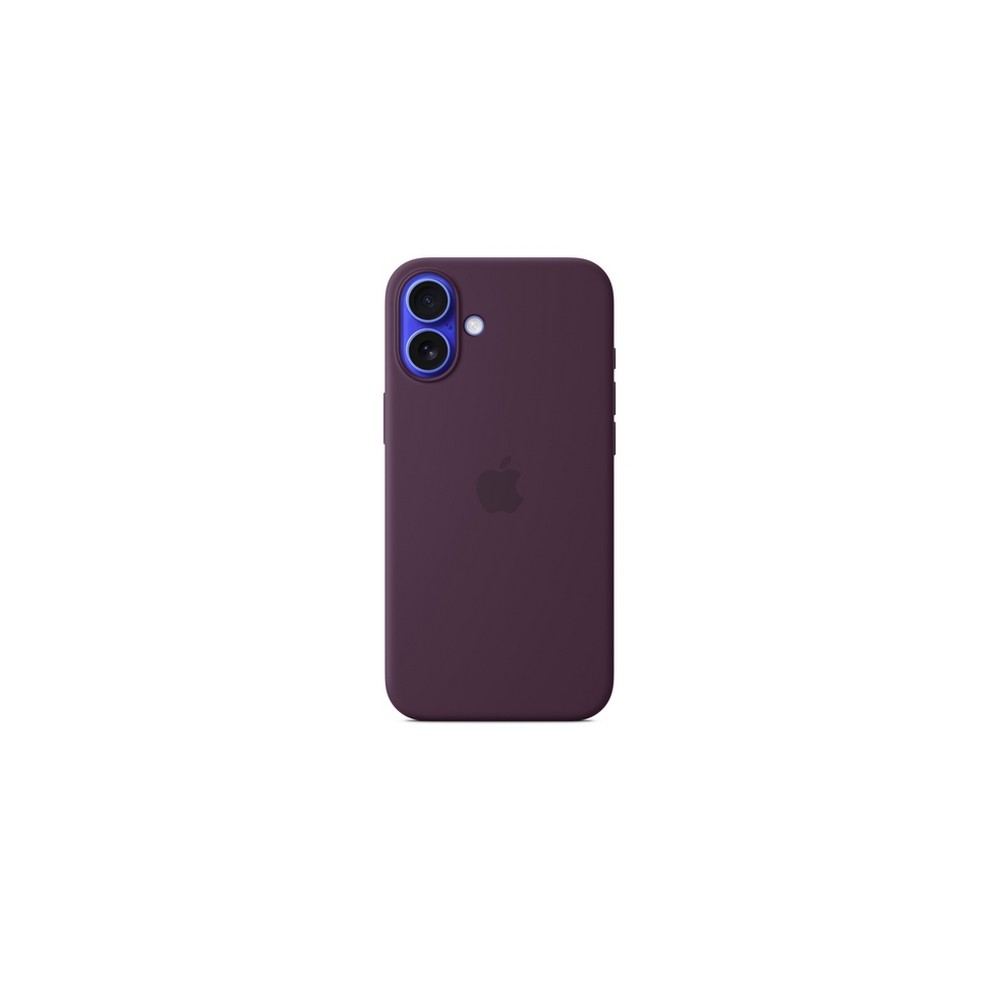 APPLE iPhone 16 Plus Silicone Case with MagSafe - Plum