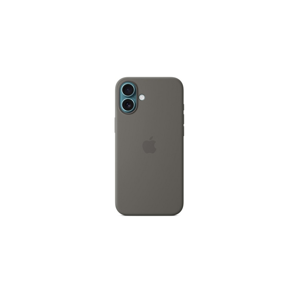 APPLE IPhone 16 Plus Silicone Case With MagSafe - Stone Gray