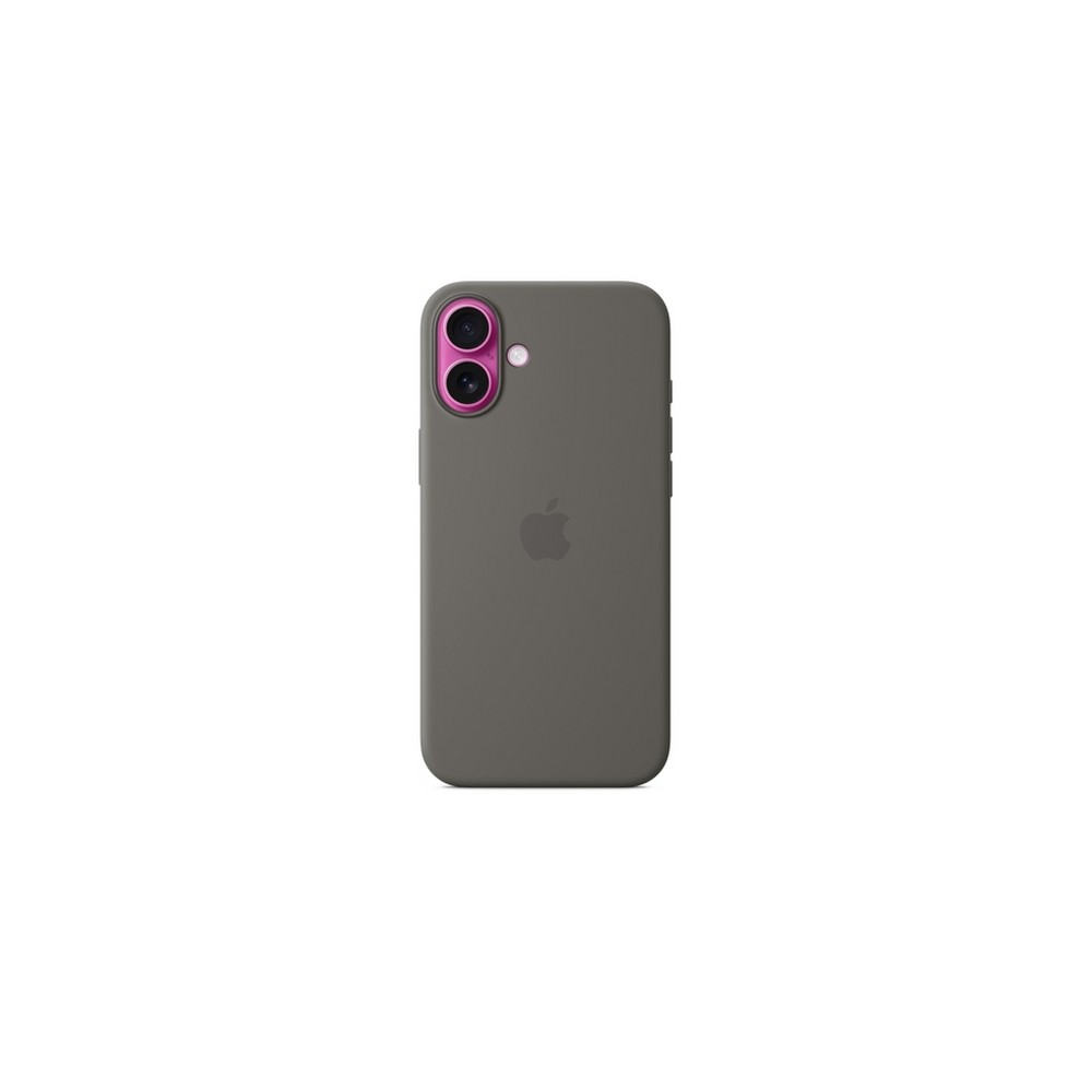 APPLE IPhone 16 Plus Silicone Case With MagSafe - Stone Gray