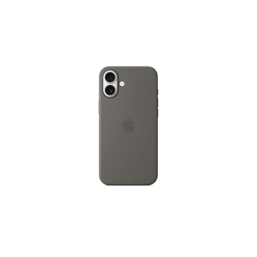 APPLE IPhone 16 Plus Silicone Case With MagSafe - Stone Gray
