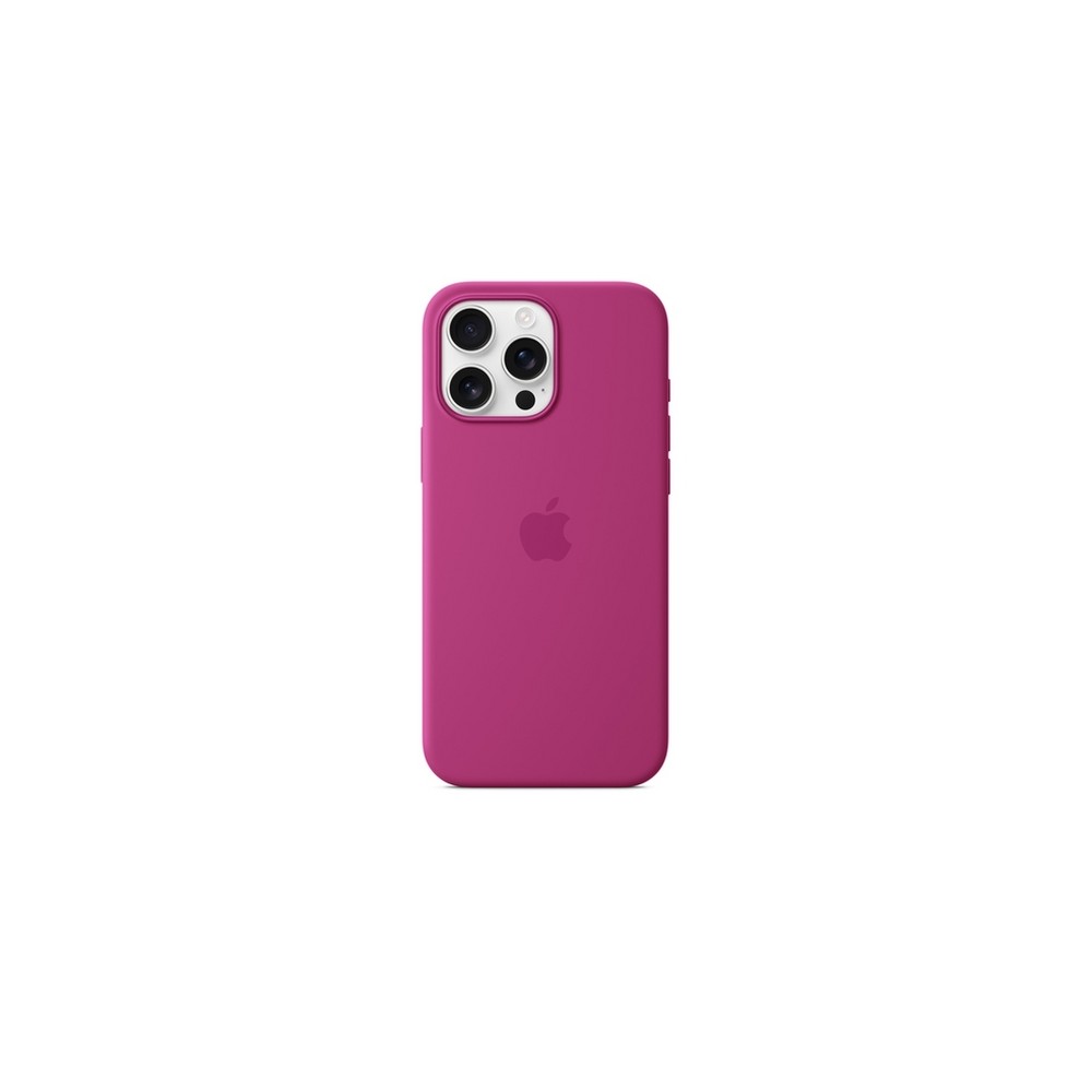 APPLE IPhone 16 Pro Max Silicone Case With MagSafe - Fuchsia