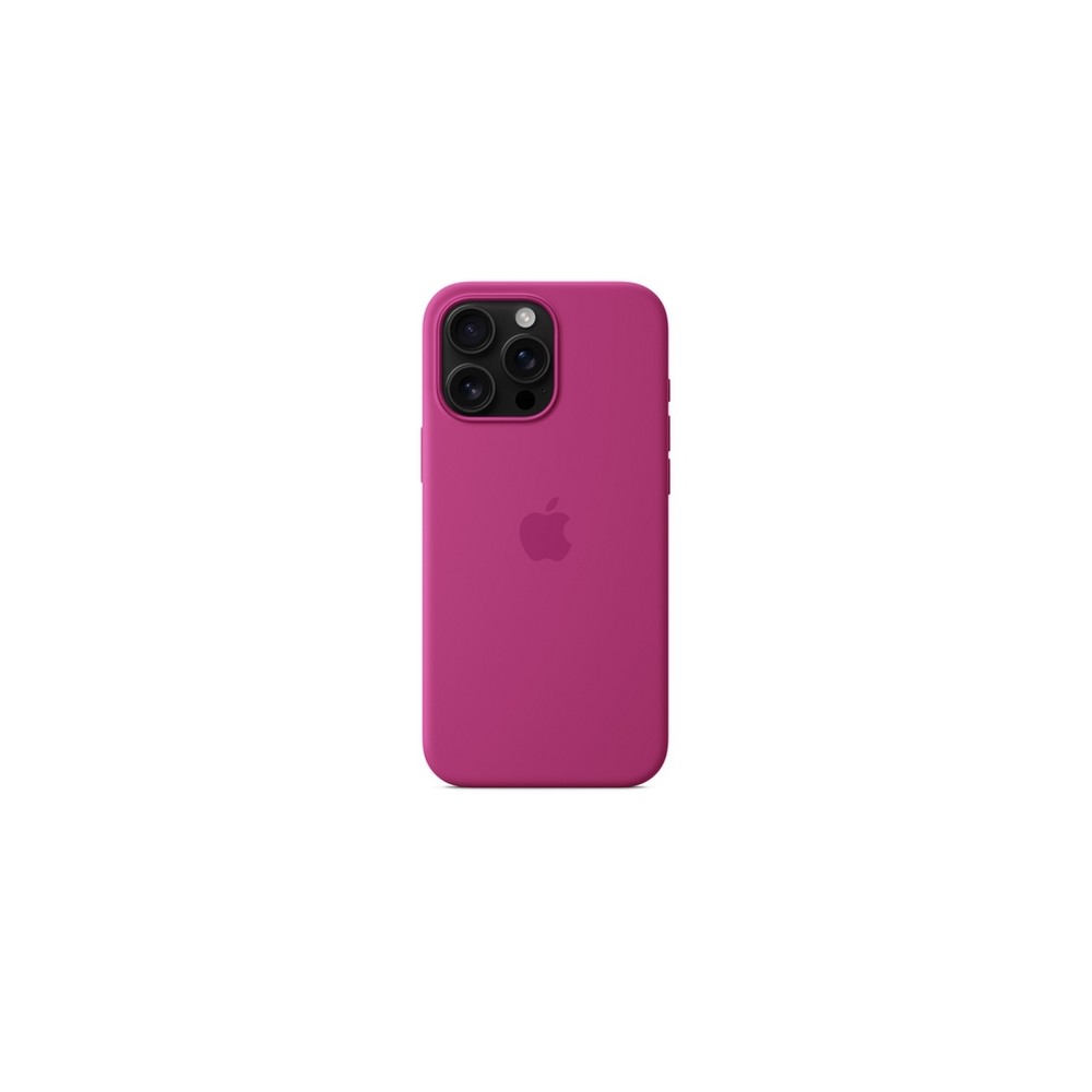 APPLE IPhone 16 Pro Max Silicone Case With MagSafe - Fuchsia