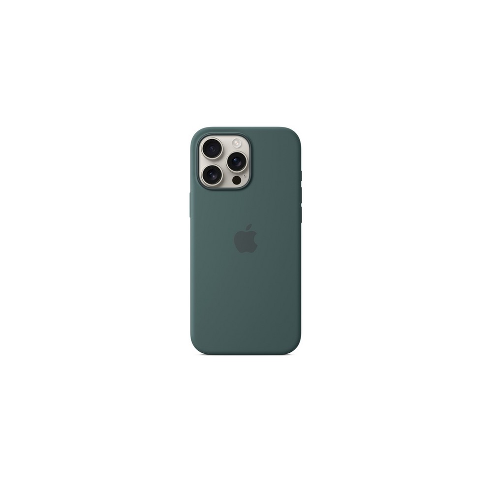 APPLE IPhone 16 Pro Max Silicone Case With MagSafe - Lake Green