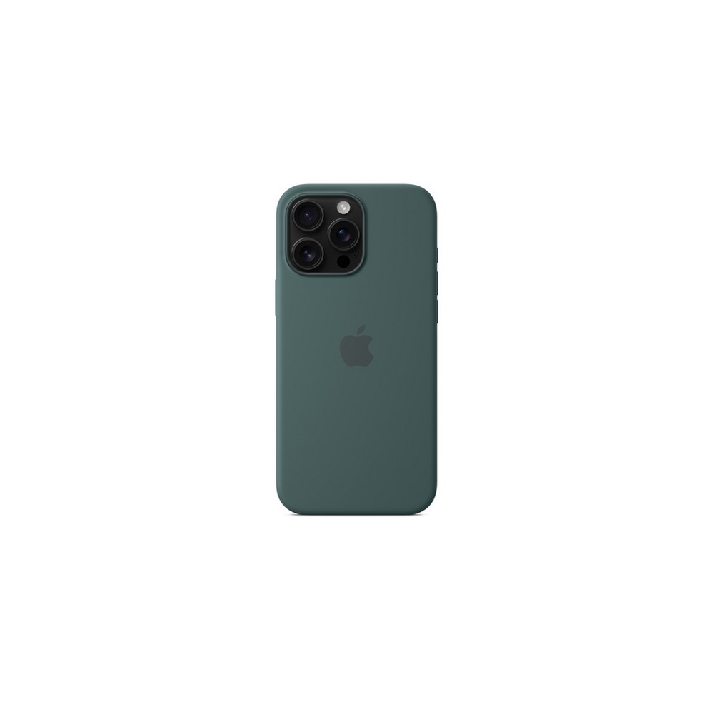 APPLE IPhone 16 Pro Max Silicone Case With MagSafe - Lake Green