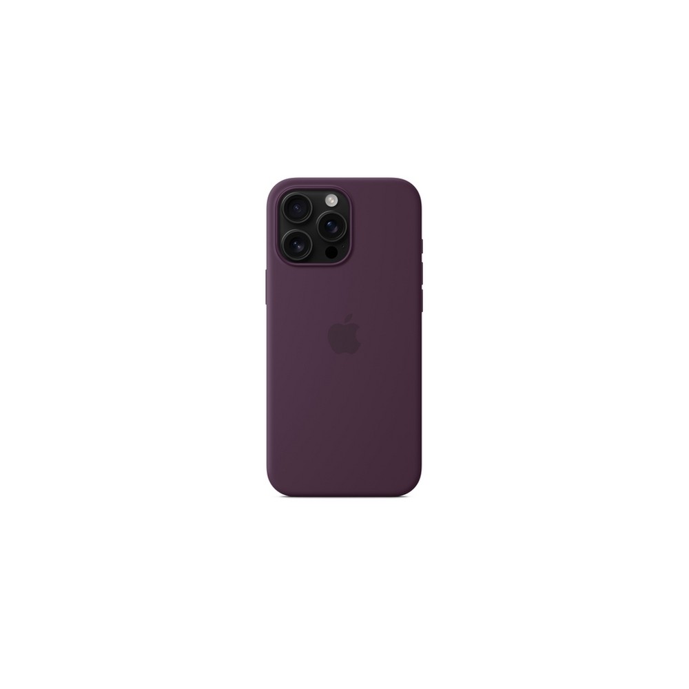 APPLE IPhone 16 Pro Max Silicone Case With MagSafe - Plum