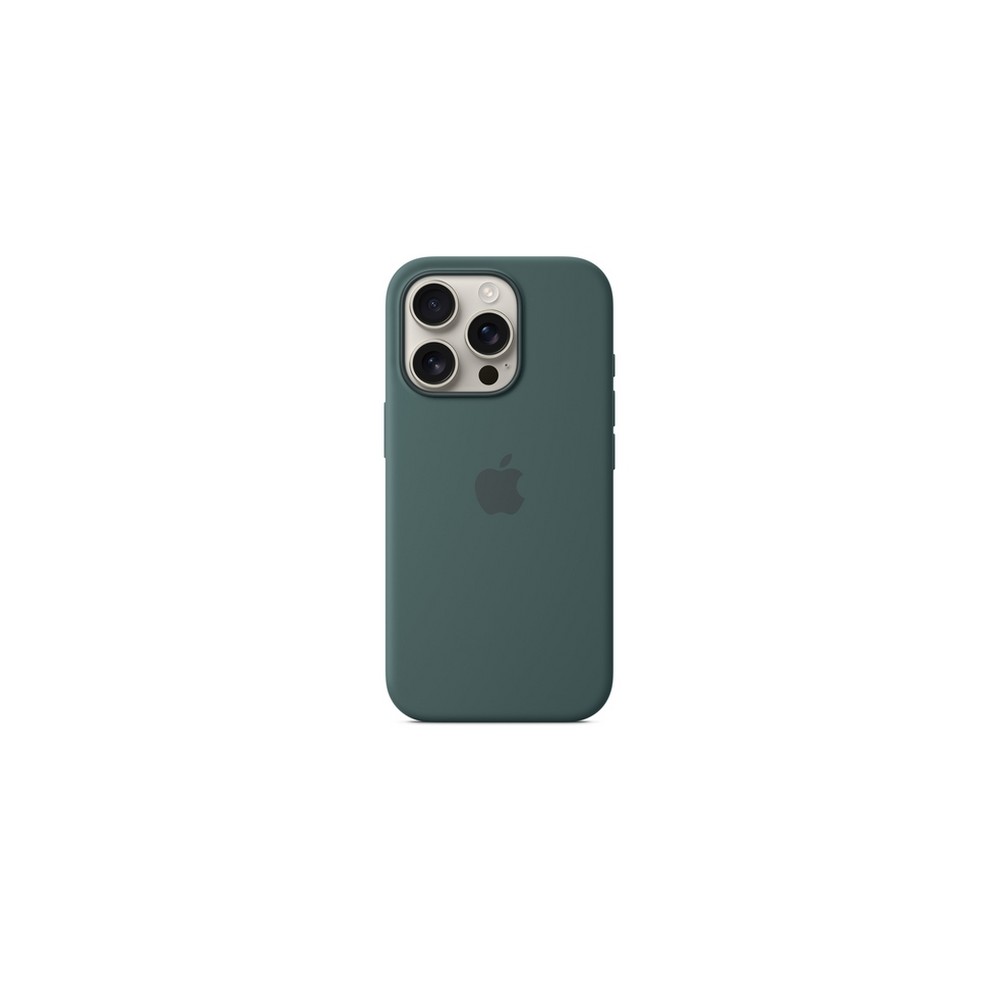 APPLE IPhone 16 Pro Silicone Case With MagSafe - Lake Green