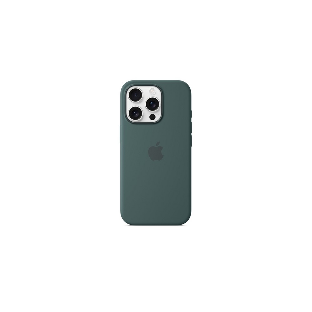 APPLE IPhone 16 Pro Silicone Case With MagSafe - Lake Green