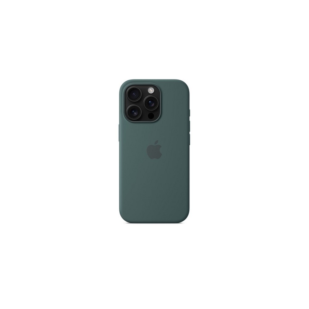 APPLE IPhone 16 Pro Silicone Case With MagSafe - Lake Green