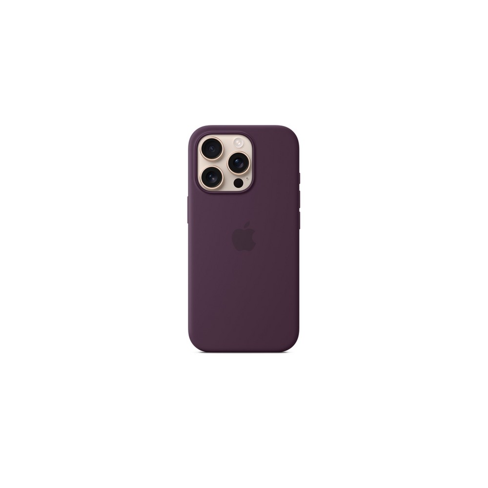 APPLE iPhone 16 Pro Silicone Case with MagSafe - Plum