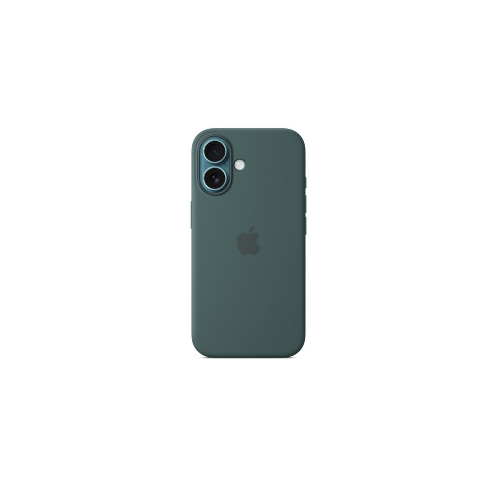 APPLE IPhone 16 Silicone Case With MagSafe - Lake Green