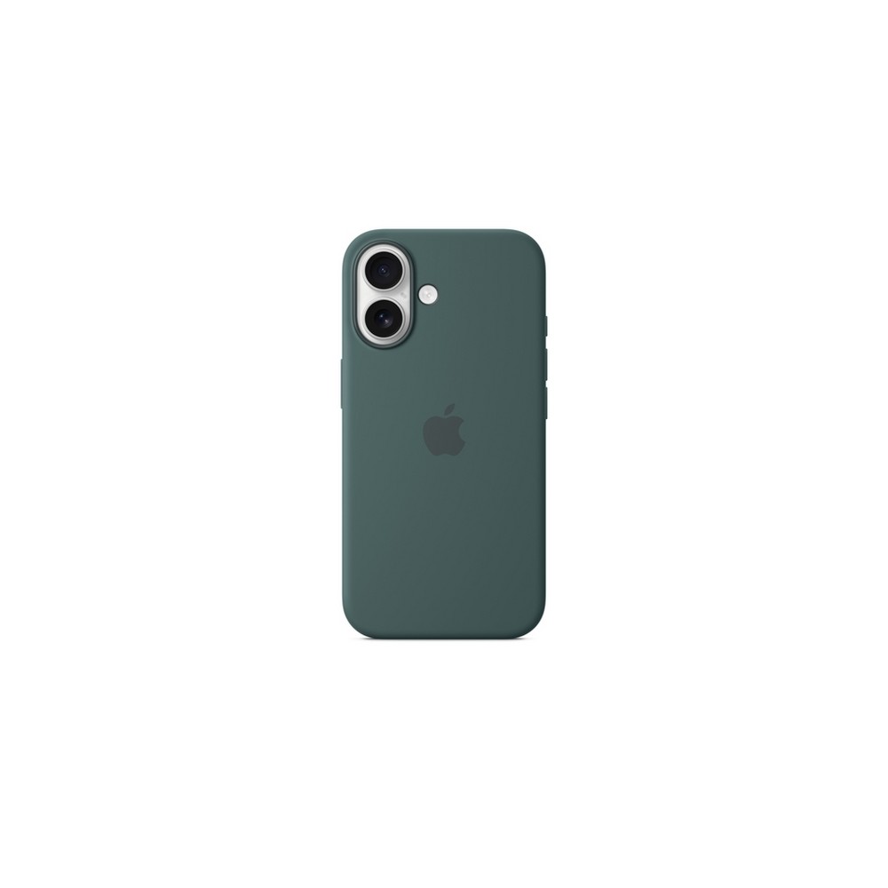 APPLE IPhone 16 Silicone Case With MagSafe - Lake Green