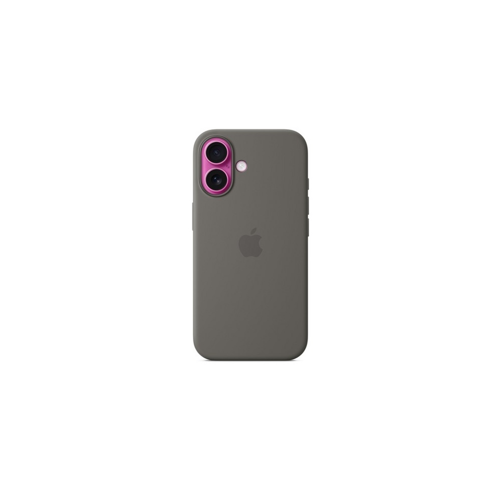 APPLE IPhone 16 Silicone Case With MagSafe - Stone Gray