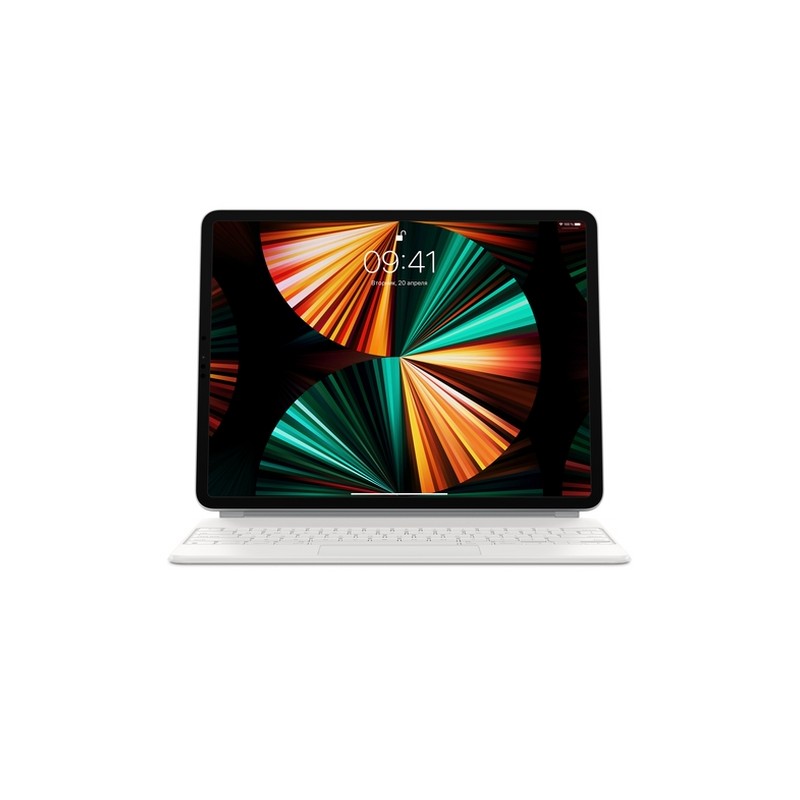 APPLE MAGIC KEYBOARD FOR IPAD PRO 12.9-INCH (5TH GEN) - RUSSIAN - WHITE - (MIN. 5PZ)