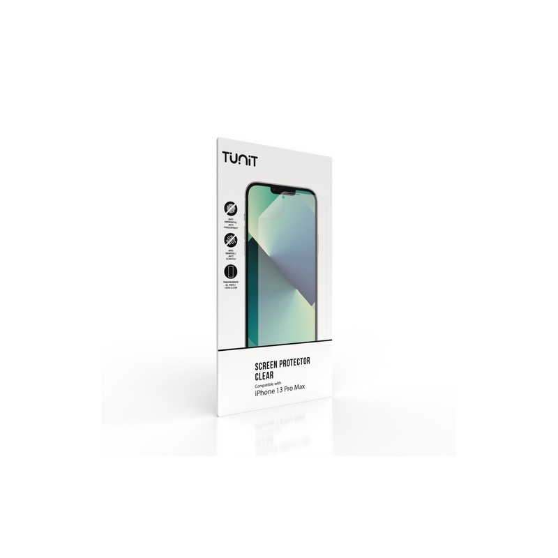 TUNIT Pellicola protettiva anti-impronta per iPhone 13 Pro Max