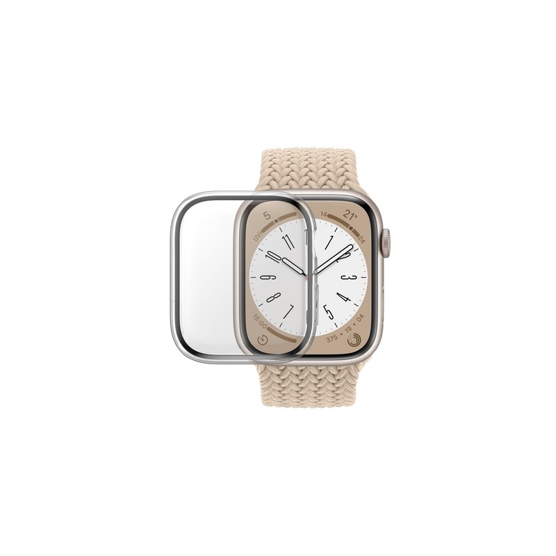 PanzerGlass PROTEZIONE ANTIURTO IN D3O PER APPLE WATCH SERIES 7/8/9 45MM TRASPARENTE