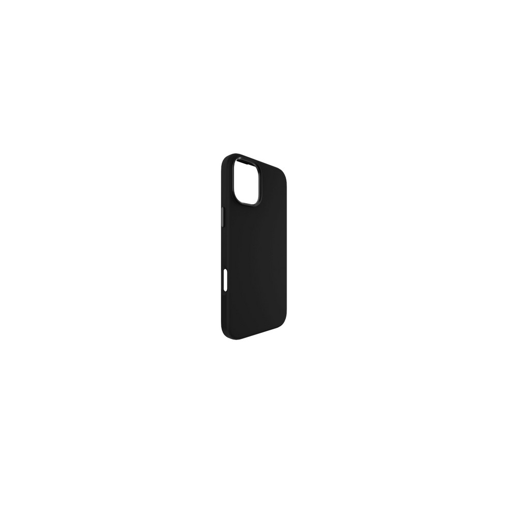 TUNIT SOFT TOUCH Cover In Silicone Per IPhone 16 Plus MagSafe Compatible - Black