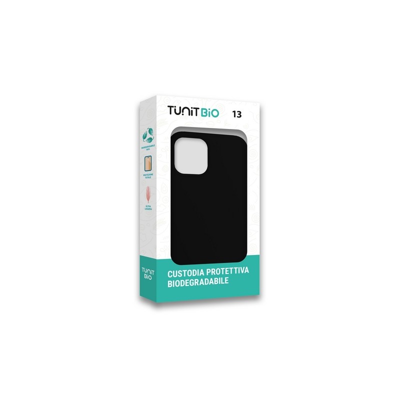 TUNIT BIO Cover Biodegradabile per iPhone 13 - Black