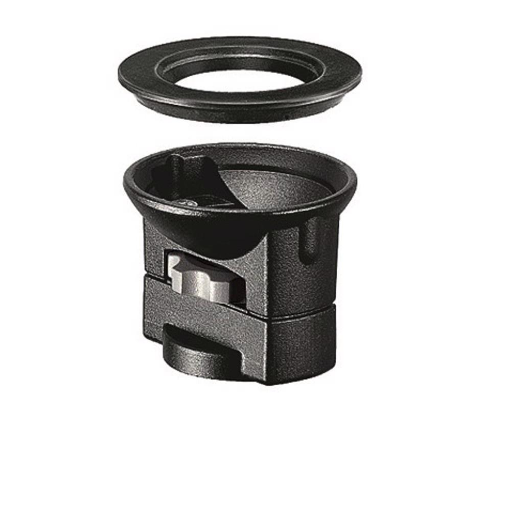 Manfrotto Adattatore per treppiedi da base piatta a culla 100/75mm
