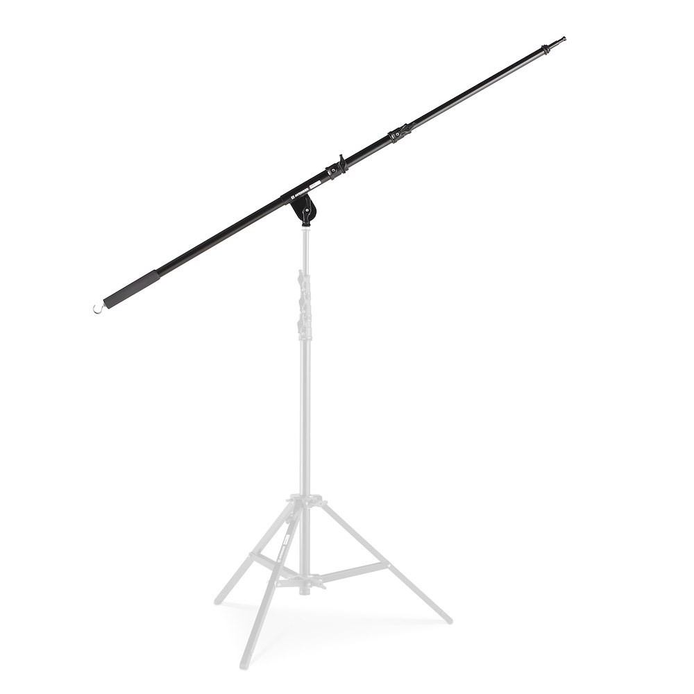 Manfrotto Avenger Mini Boom Acciaio Cromato Nero con Grip Head