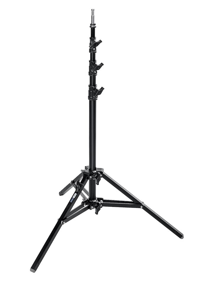Manfrotto Avenger Stativo Baby 25 Nero 250cm Alzata Doppia Alu