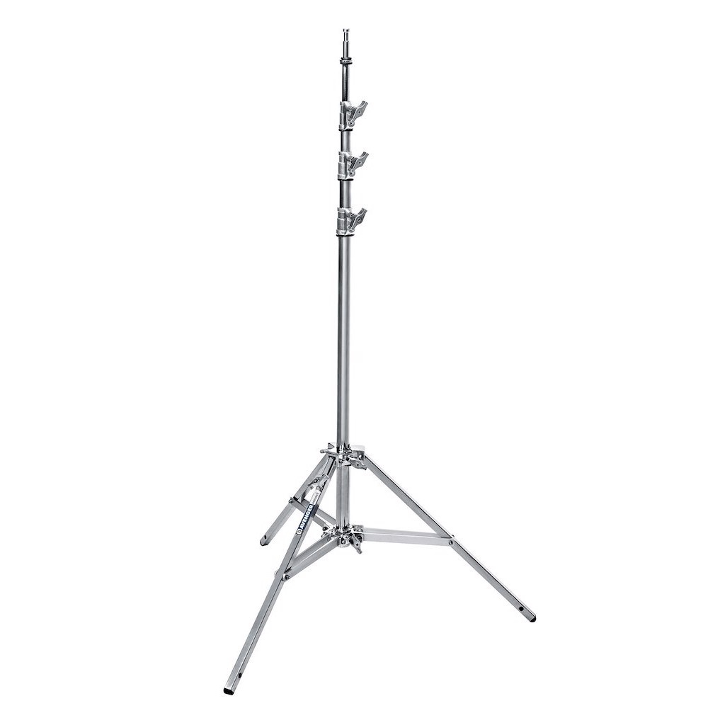 Manfrotto Avenger Stativo Baby 35 Argento 350cm Alzata Tripla Acciaio