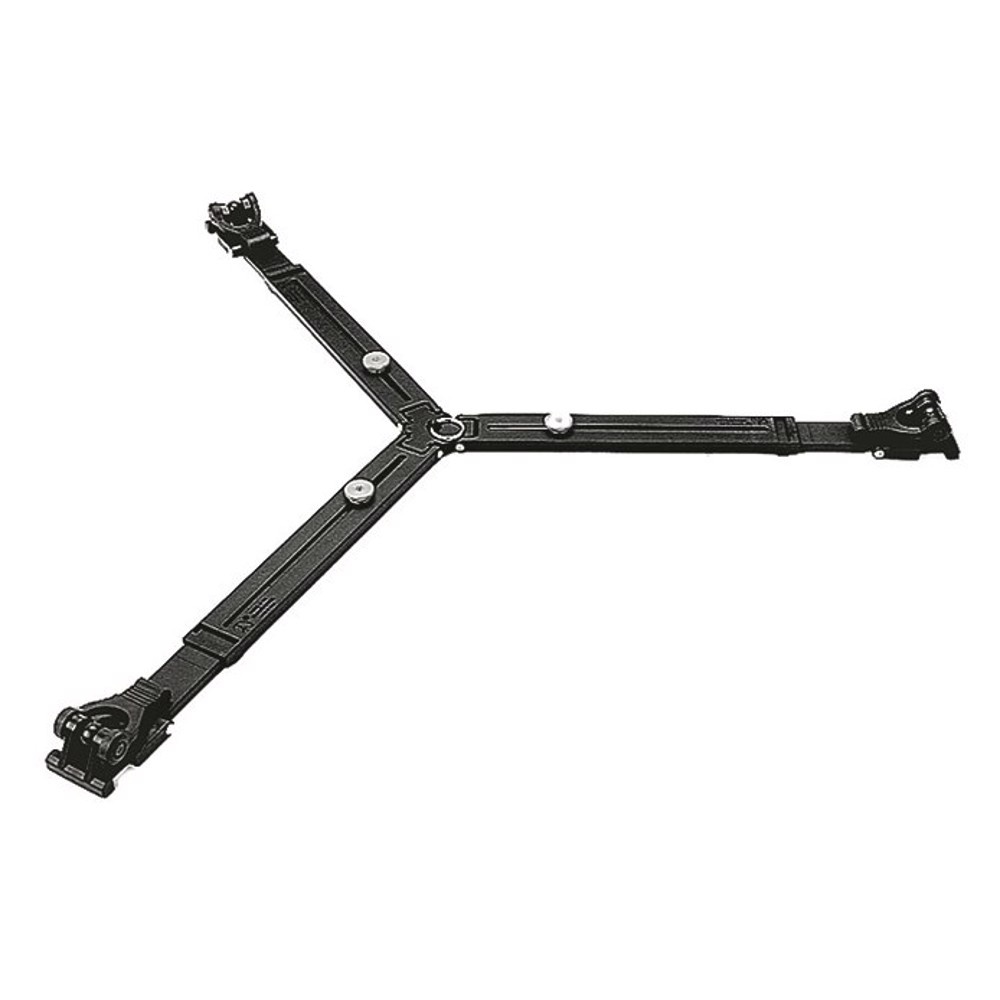 Manfrotto Base a stella nera per treppiedi con doppio puntale