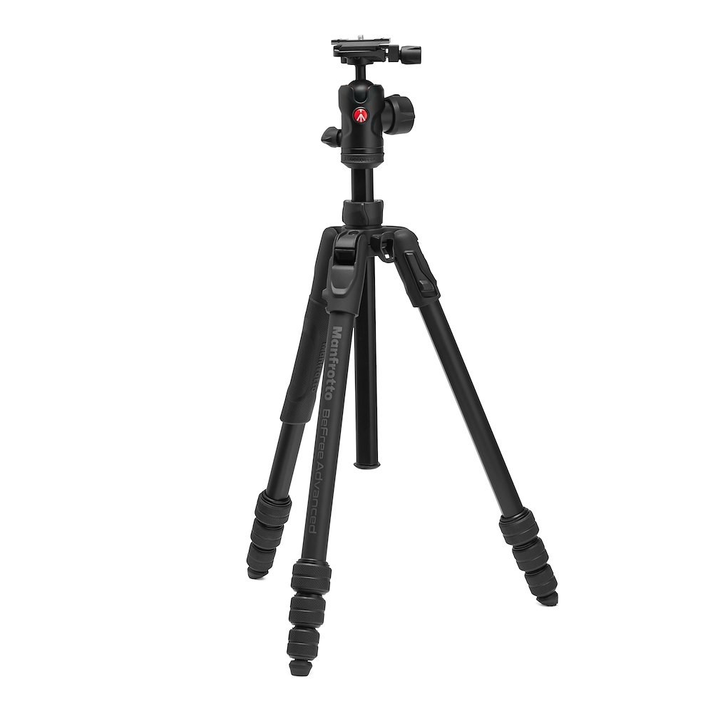 Manfrotto Befree Advanced AS treppiede in alluminio con twist lock
