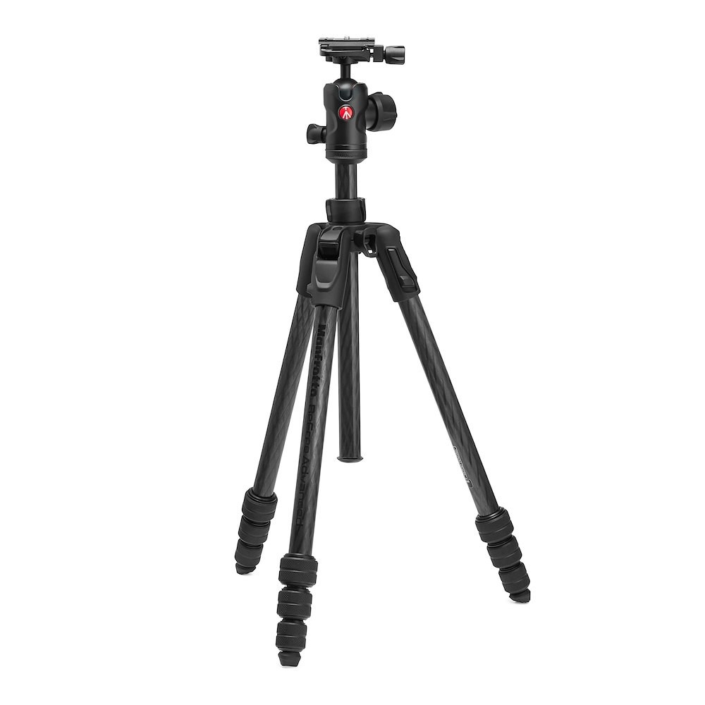 Manfrotto Befree Advanced AS treppiede in carbonio con twist lock
