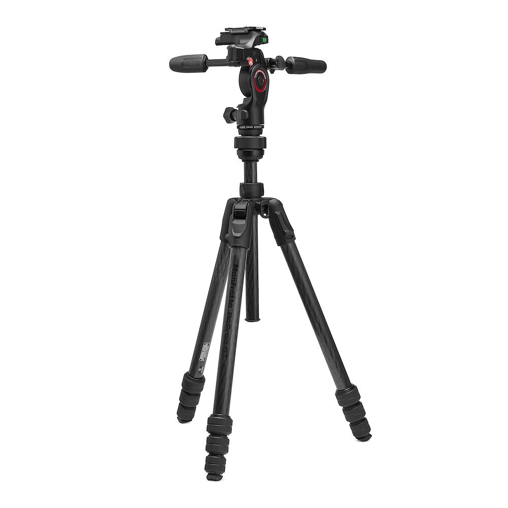 Manfrotto Befree GT PRO 3-Way treppiede in carbonio