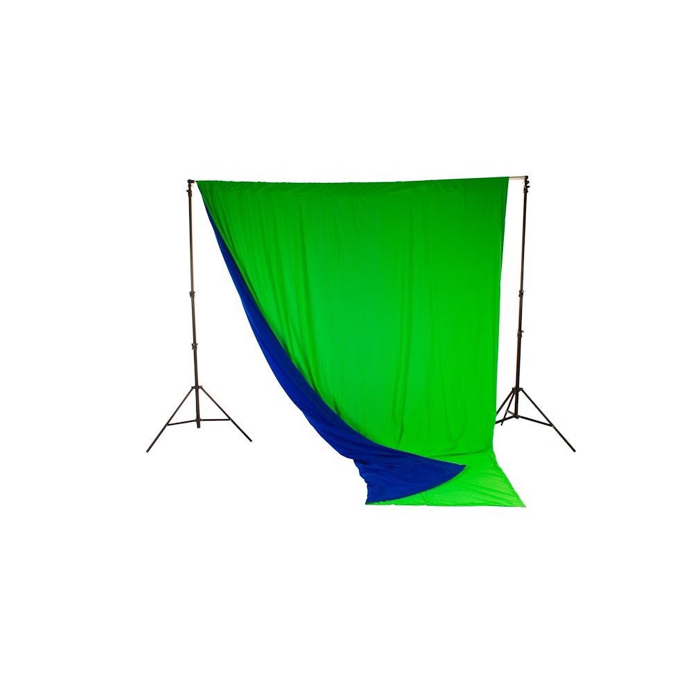 Manfrotto Fondale reversibile Chromakey Blu / Verde - 300 x 350 cm