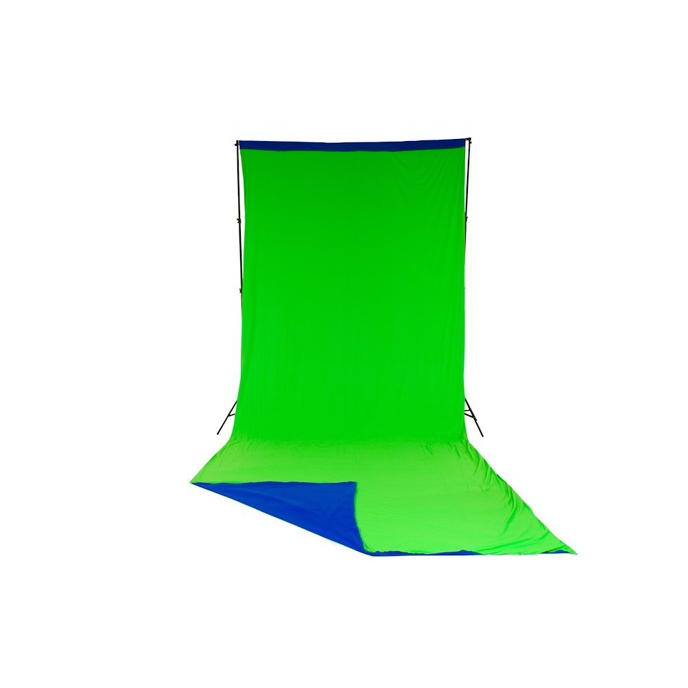 Manfrotto Fondale reversibile Chromakey Blu / Verde - 300 x 700 cm