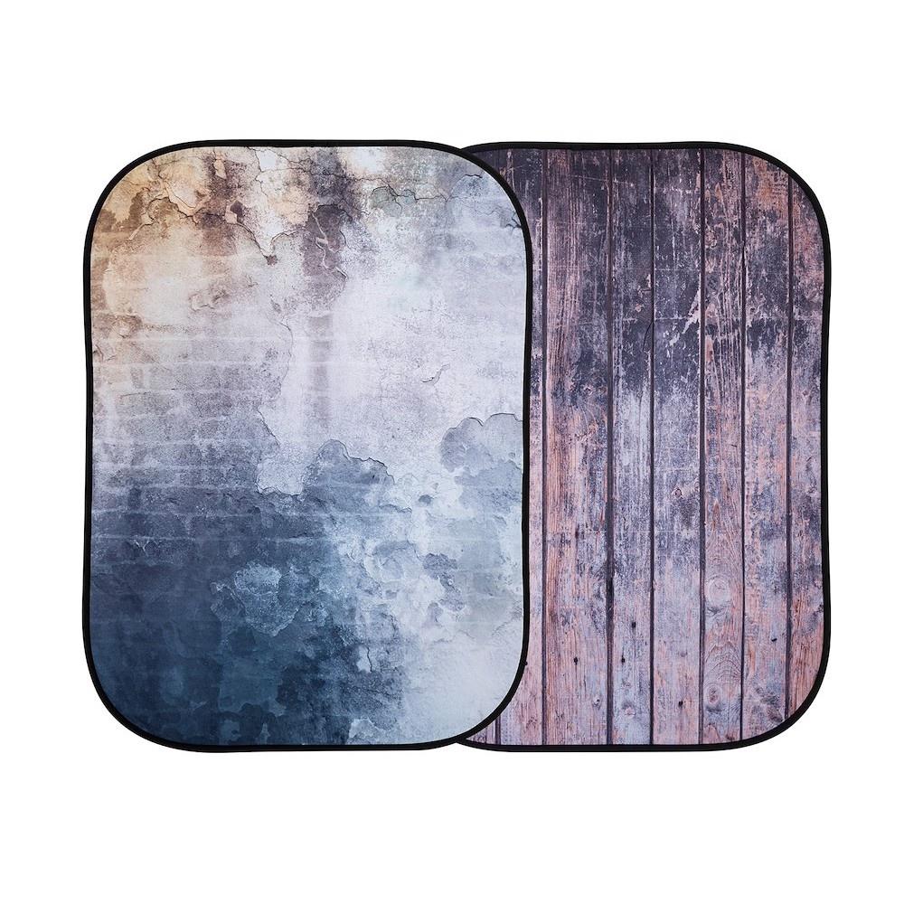 Manfrotto Fondale ripiegab. 1 5m x 2 1m Staccionata/muro rovinato