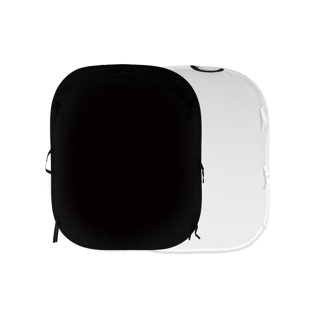 Manfrotto Fondale ripiegabile Nero / Bianco 180 x 150 cm