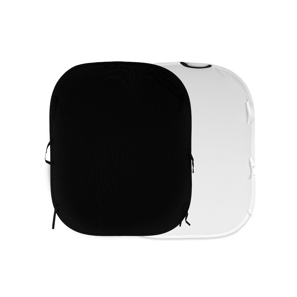 Manfrotto Fondale ripiegabile Nero / Bianco 180 x 215 cm