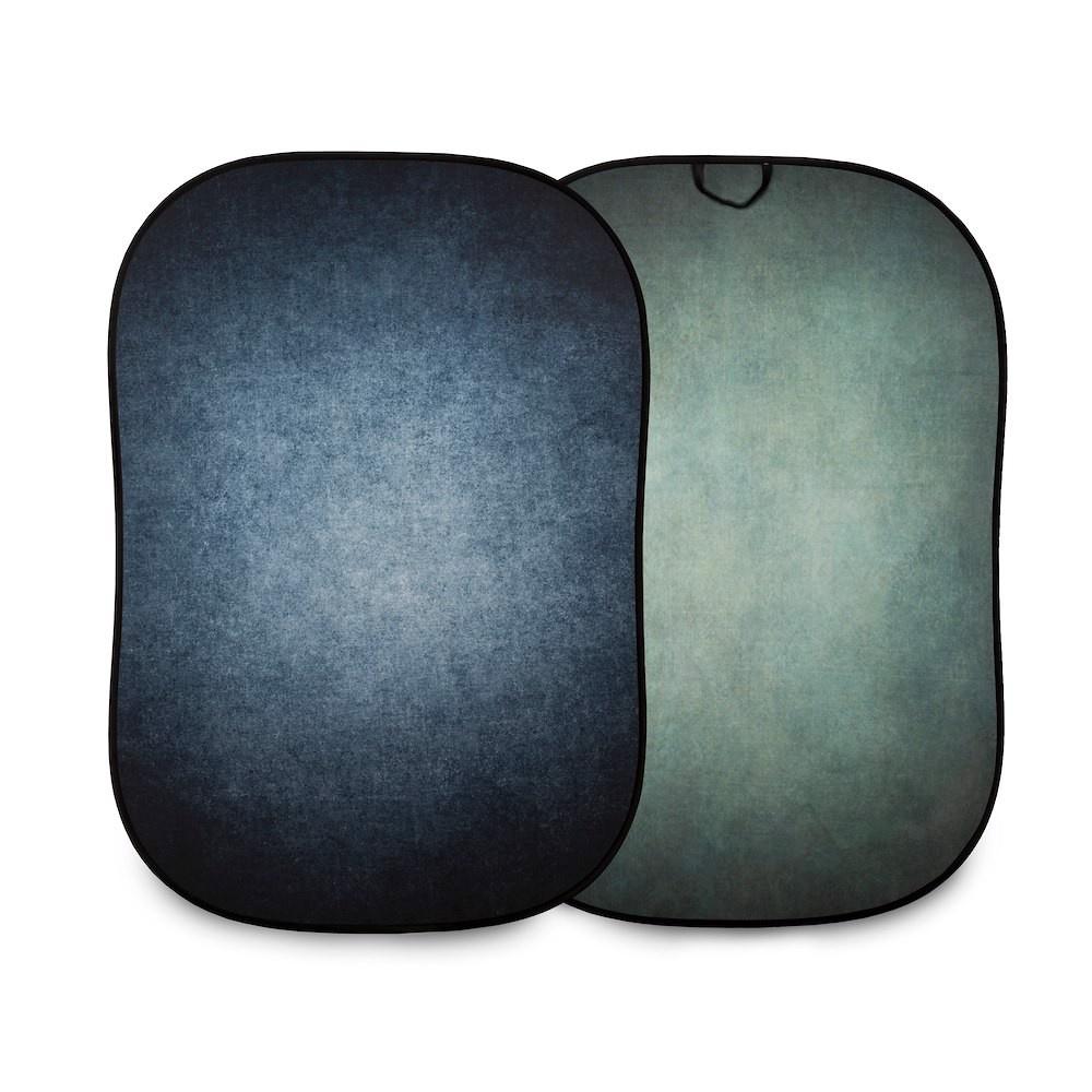 Manfrotto Fondale Vintage pieghevole 1 5 x 2 1 m Ink/Sage