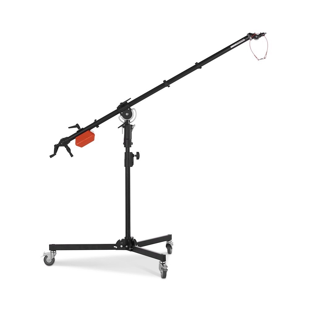 Manfrotto Giraffa Super Boom corta con stativo Cine