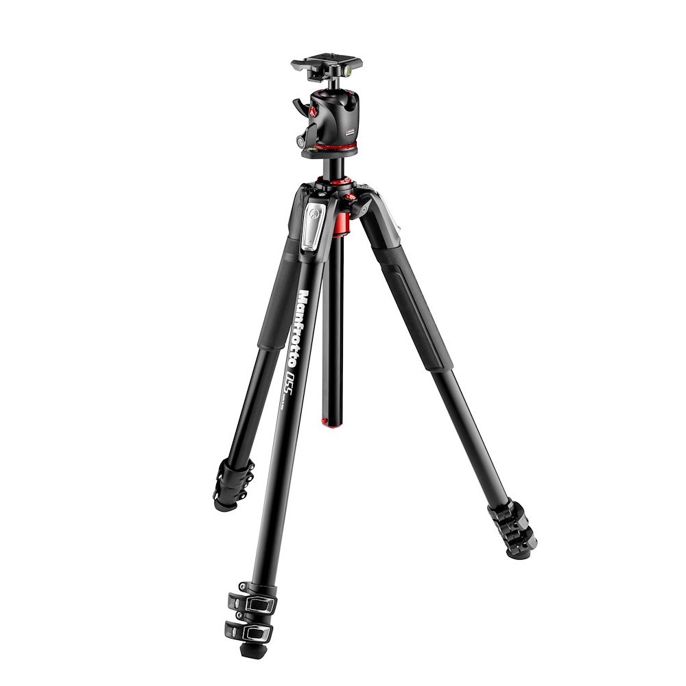 Manfrotto Kit 055 alluminio 3 sezioni con testa a sfera