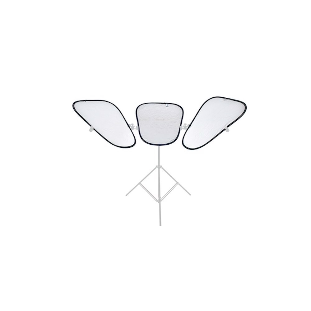 Manfrotto Kit 3 pannelli bifacciali Argento / Bianco Triflector Mk II