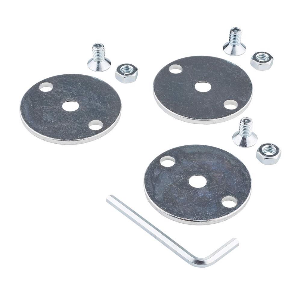 Manfrotto Kit 3 piattelli per fissaggio a pavimento