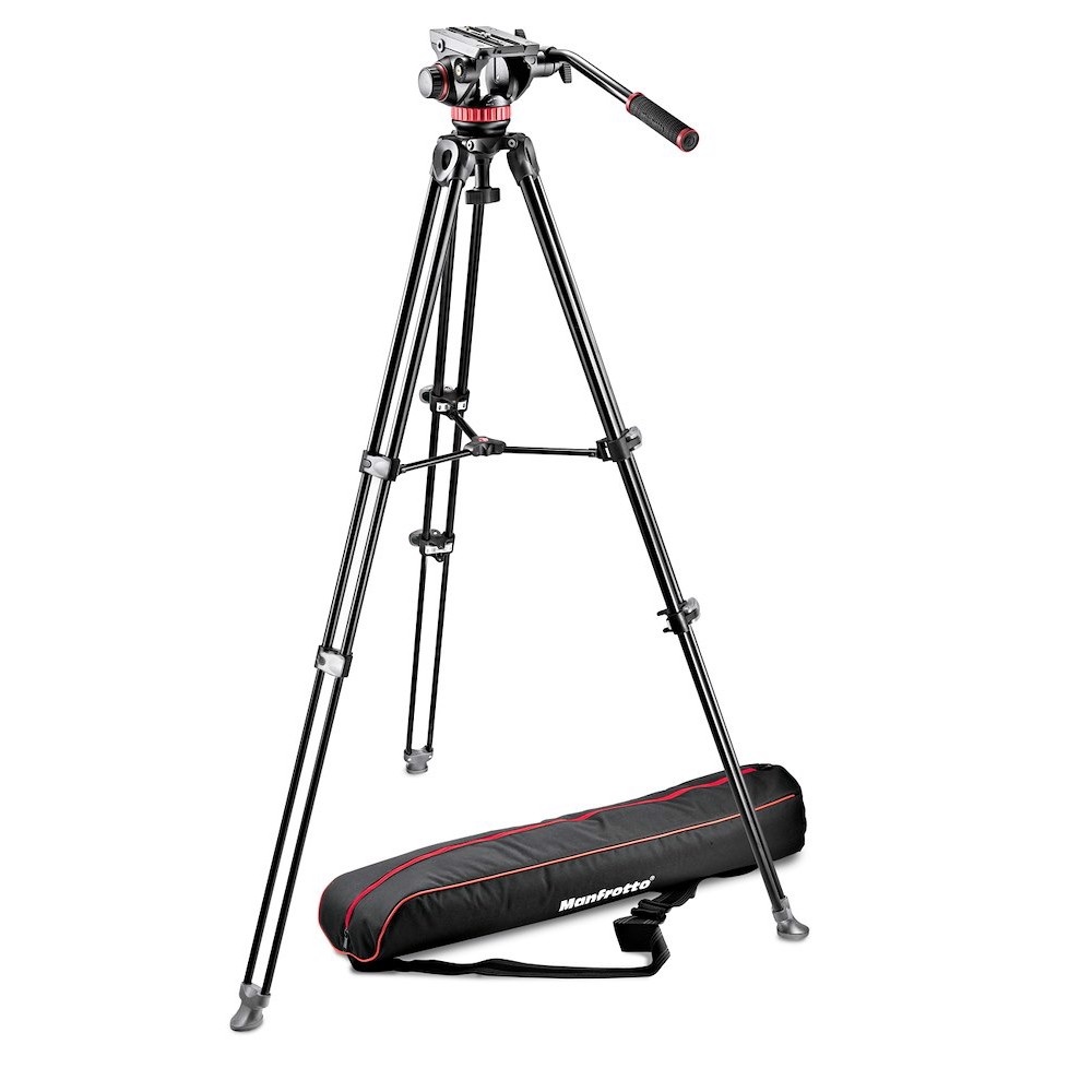 Manfrotto Kit 502 treppiede telescopico doppio tubo MVT502AM