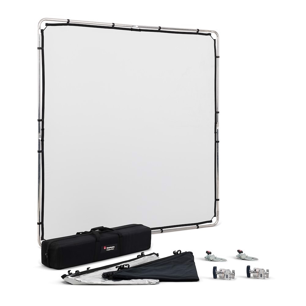 Manfrotto Kit Pro Scrim “tutto in uno” 2 x 2 m Grande