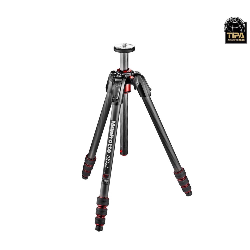 Manfrotto 190go Treppiede 4 sezioni in carbonio