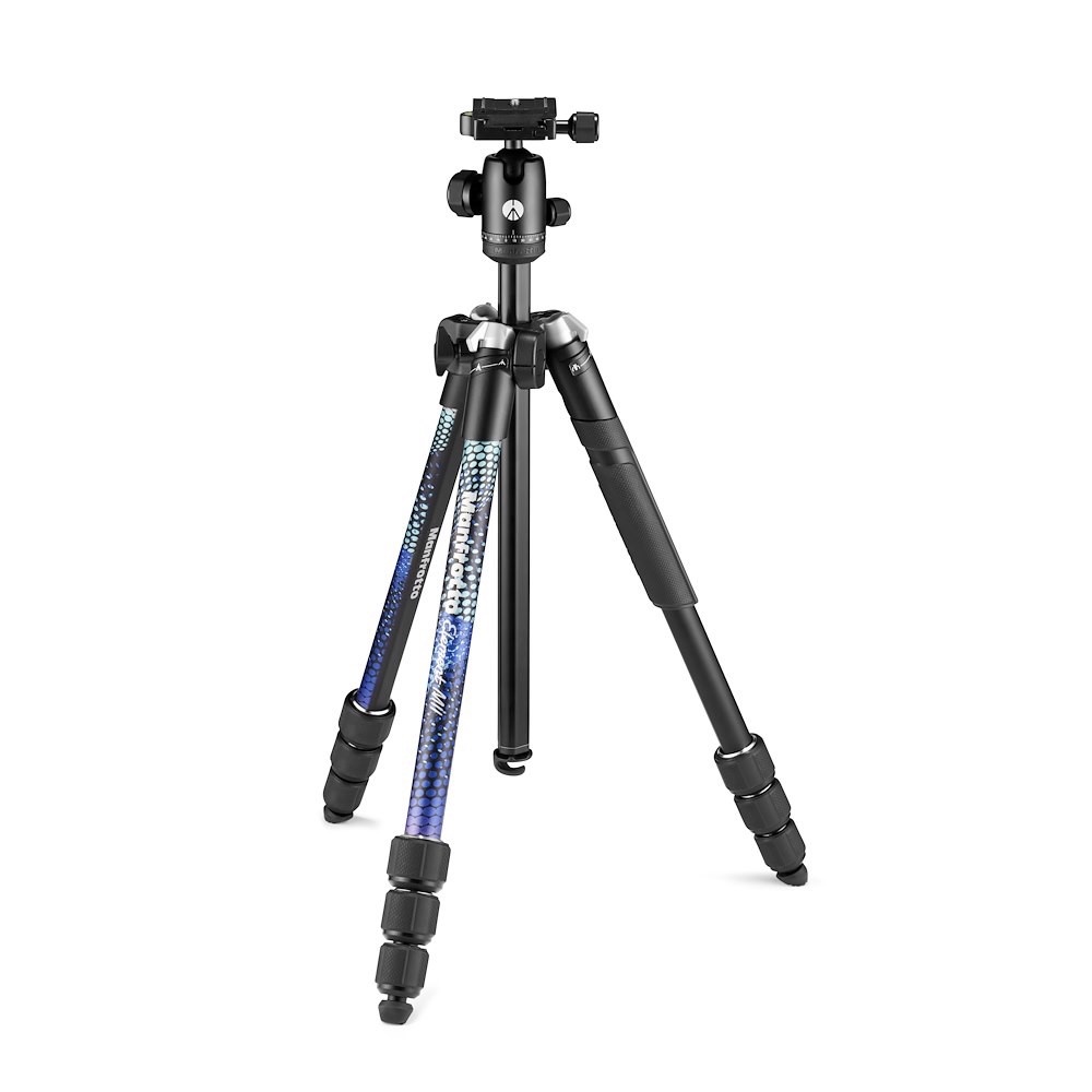 Manfrotto Element MII blu in alluminio