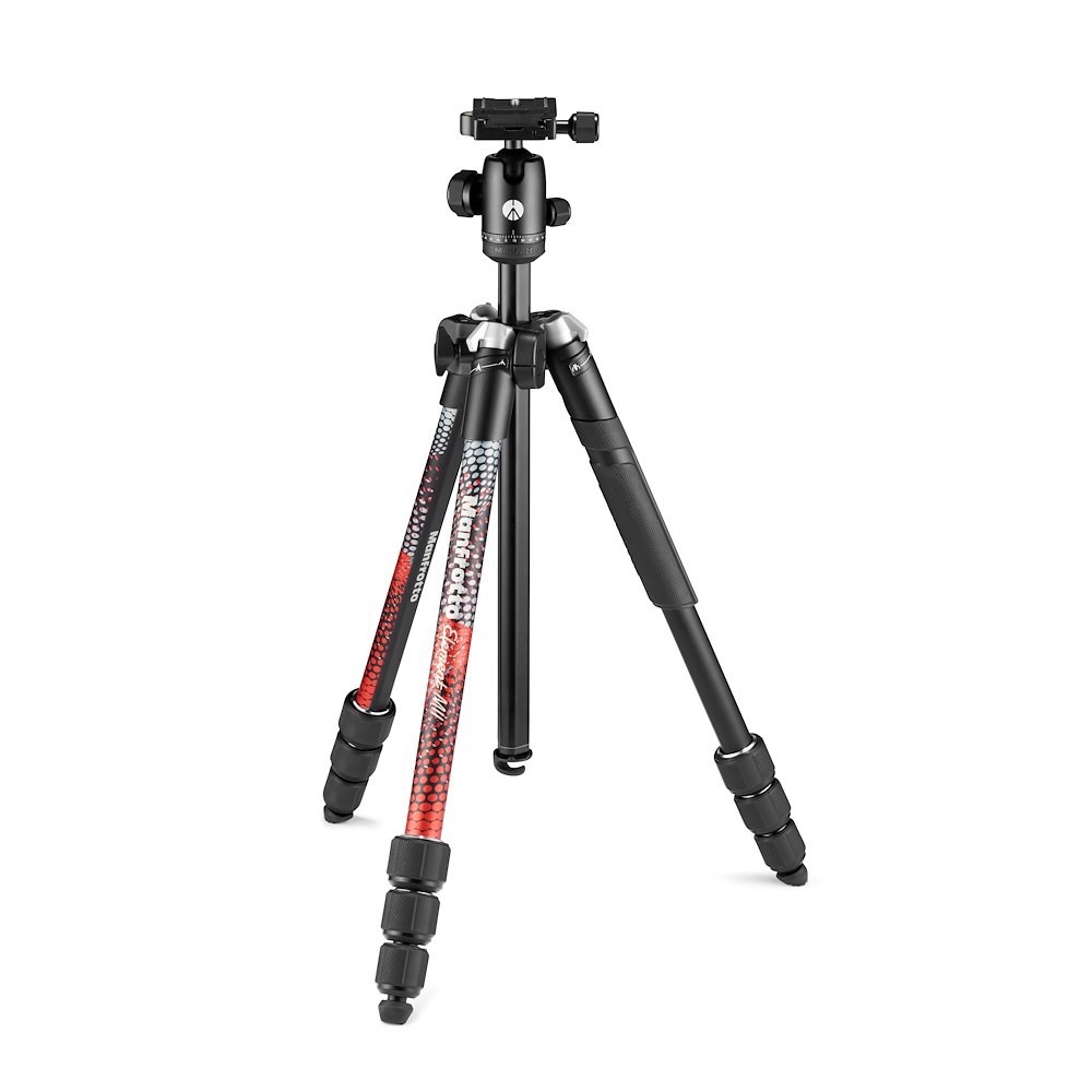 Manfrotto Element MII rosso in alluminio