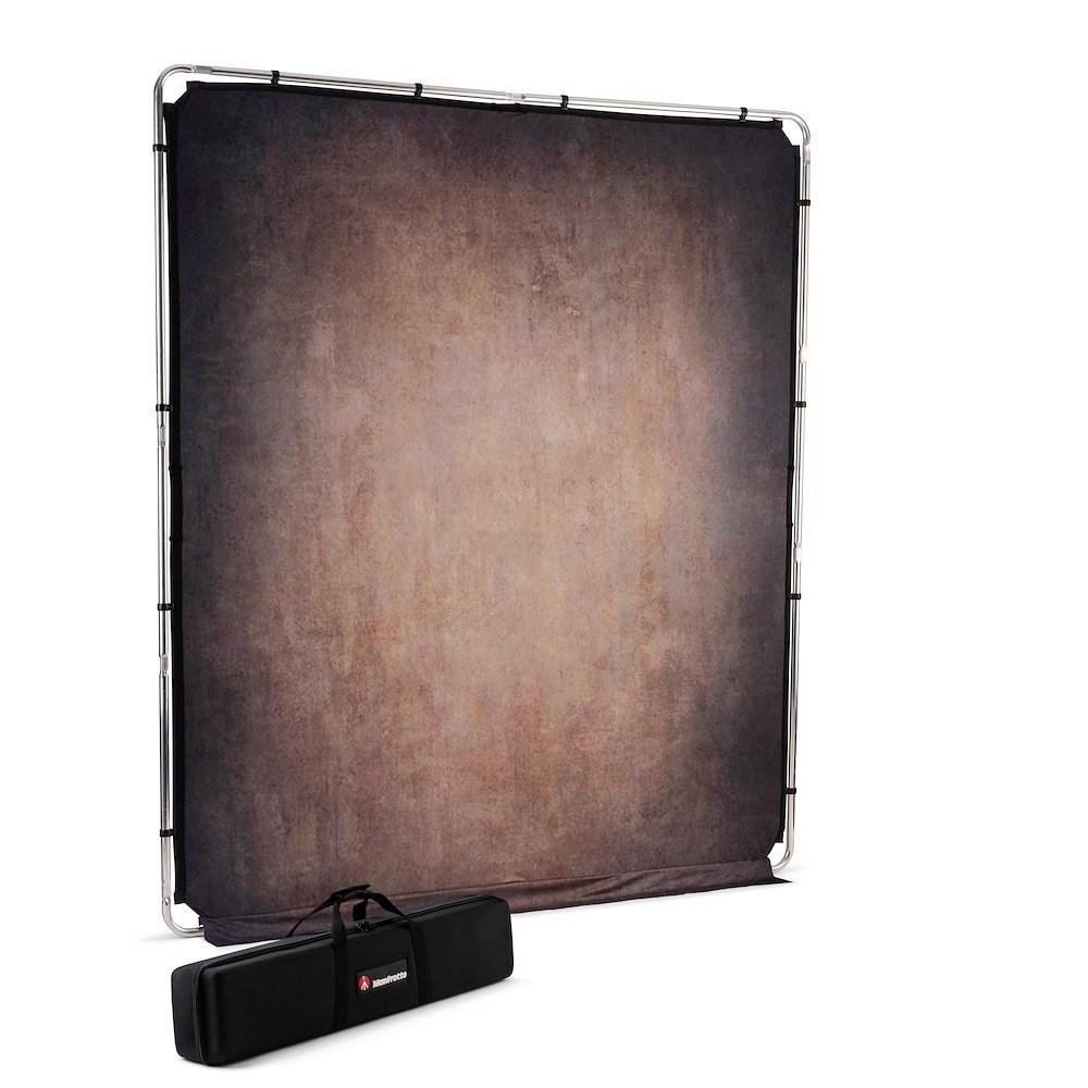 Manfrotto Fondale EzyFrame Vintage 2x2 3m Walnut