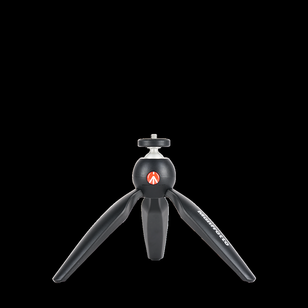 Manfrotto PIXI Mini Treppiede Nero (Made in Italy)