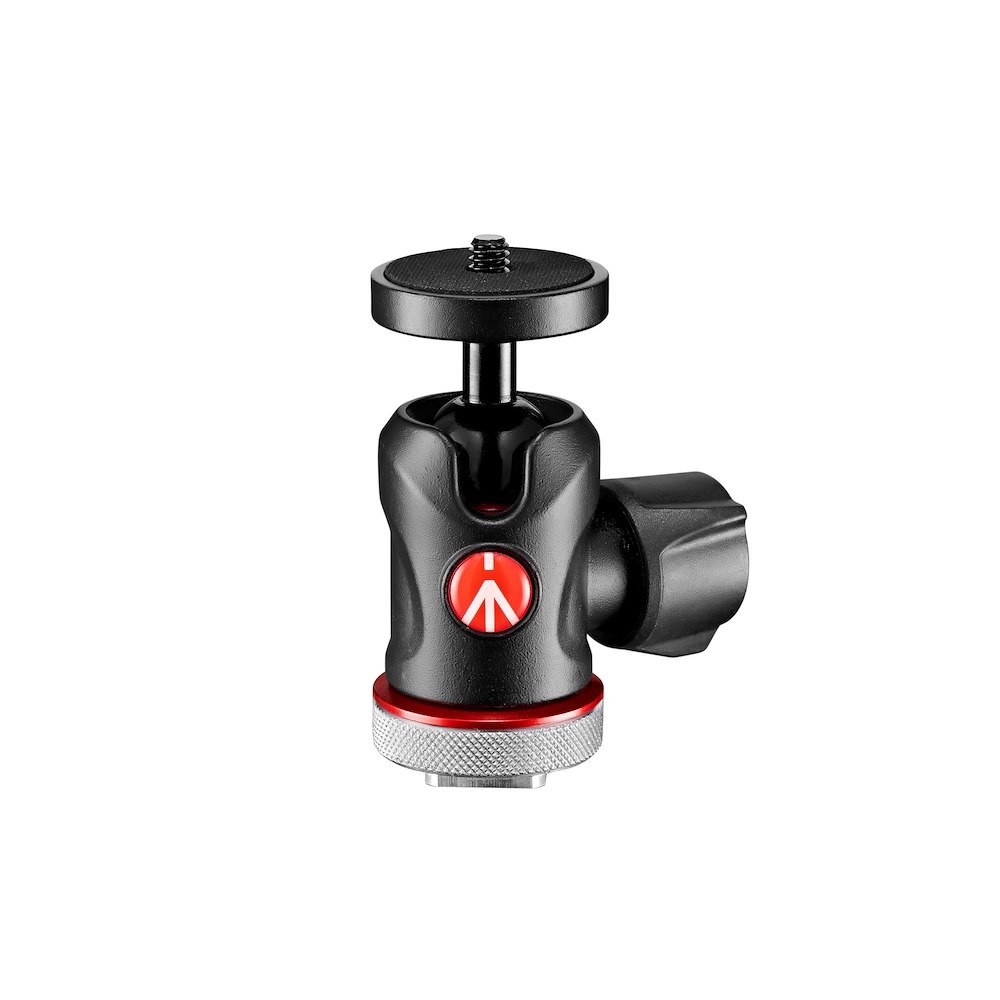 Manfrotto Testa a sfera 492 con base a slitta