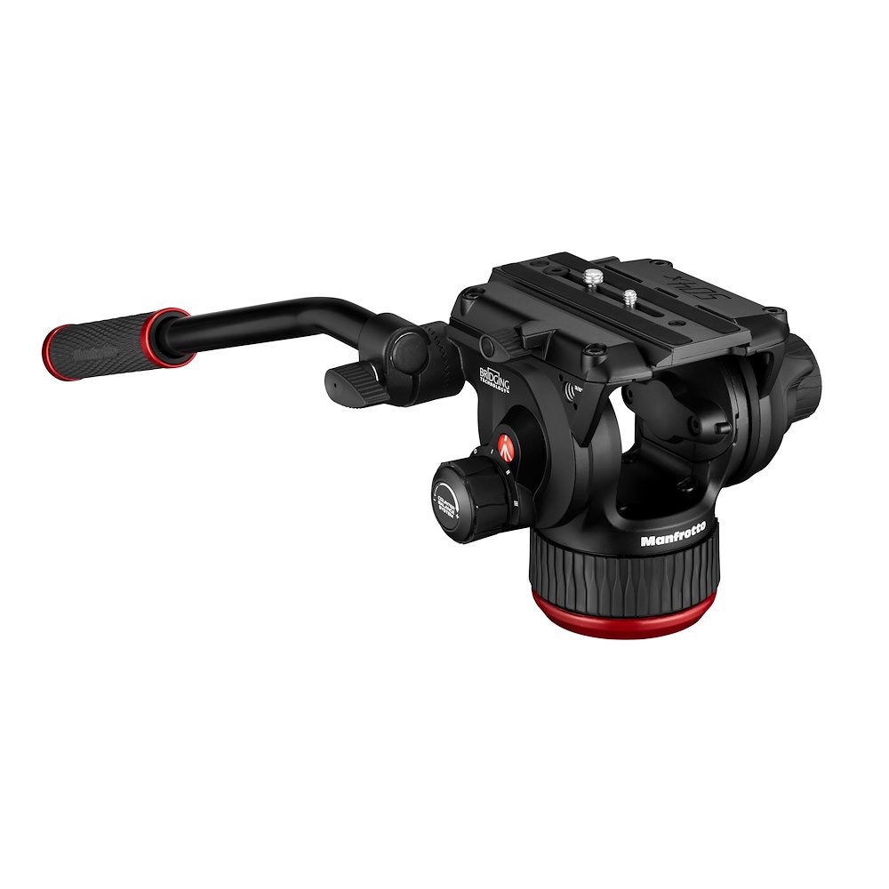 Manfrotto Testa Video Fluida con Base Piatta 504X