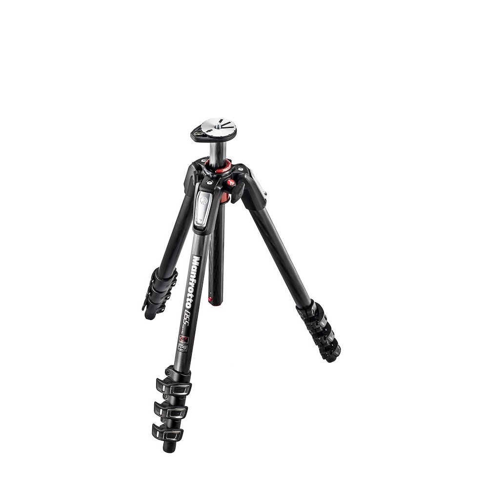 Manfrotto Treppiede 055 a 4 sezioni carbonio